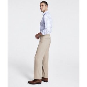 Michael Kors Dress Pants Mens 40x32 Tan Marvin Classic Fit Business Casual NWT